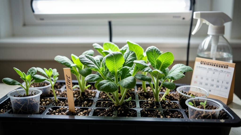 When to Start Cauliflower Seeds Indoors: 8-Week Pre-Frost Rule for Sturdy Starts
