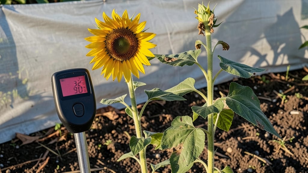 Sunflower Temperature Tolerance: Heat and Cold Limits for Thriving Stalks