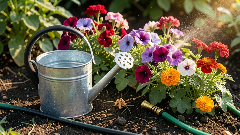 When Is the Best Time to Water Flowers: Morning Secrets for Zero Waste and Maximum Growth