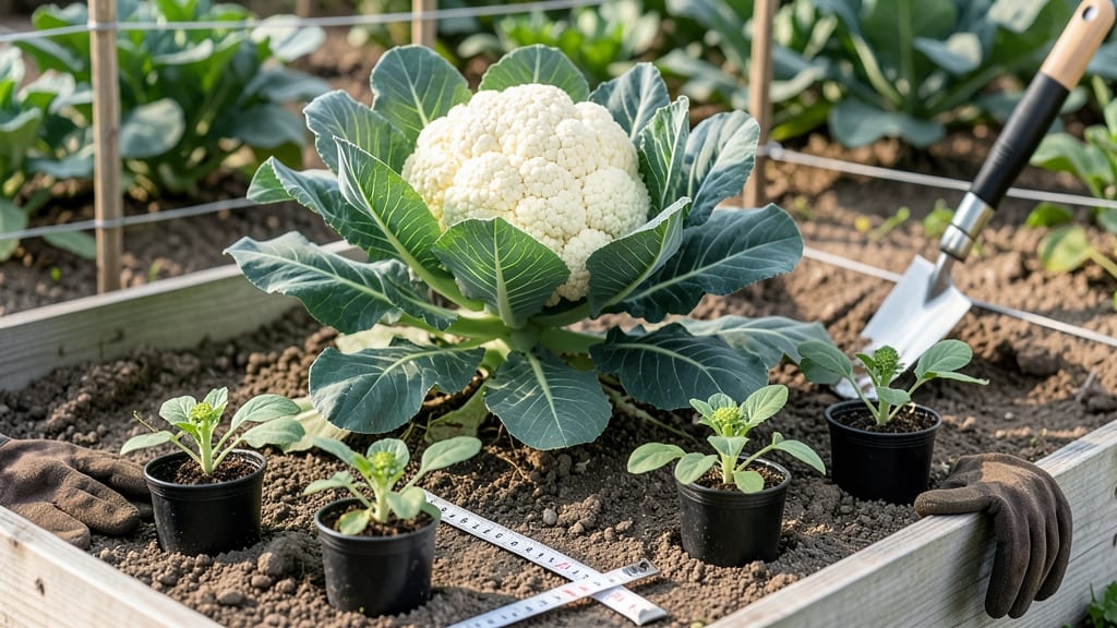 Spacing Cauliflower Plants: Pro Tips for Optimal Growth and Harvest