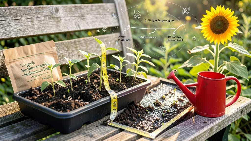 How Long to Grow Sunflowers From Seed: Germination to Full Bloom Timeline