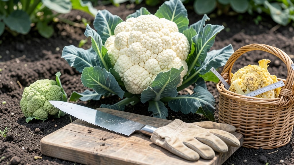 How to Know When to Pick Cauliflower: Curd Firmness & Color Guide for Perfect Harvest