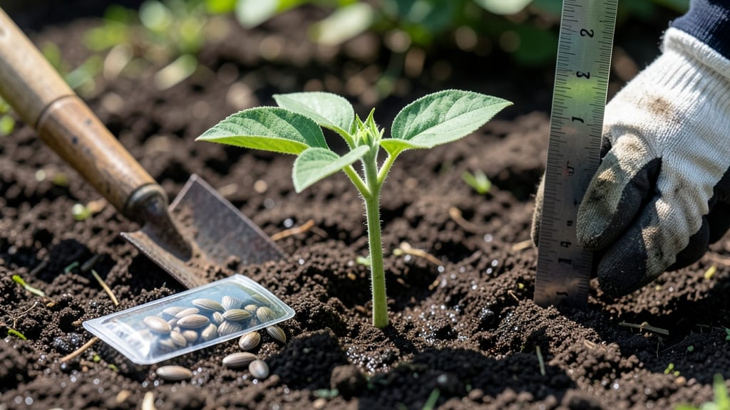 Sunflower Planting Depth: The Exact Inch Guide for Germination Success