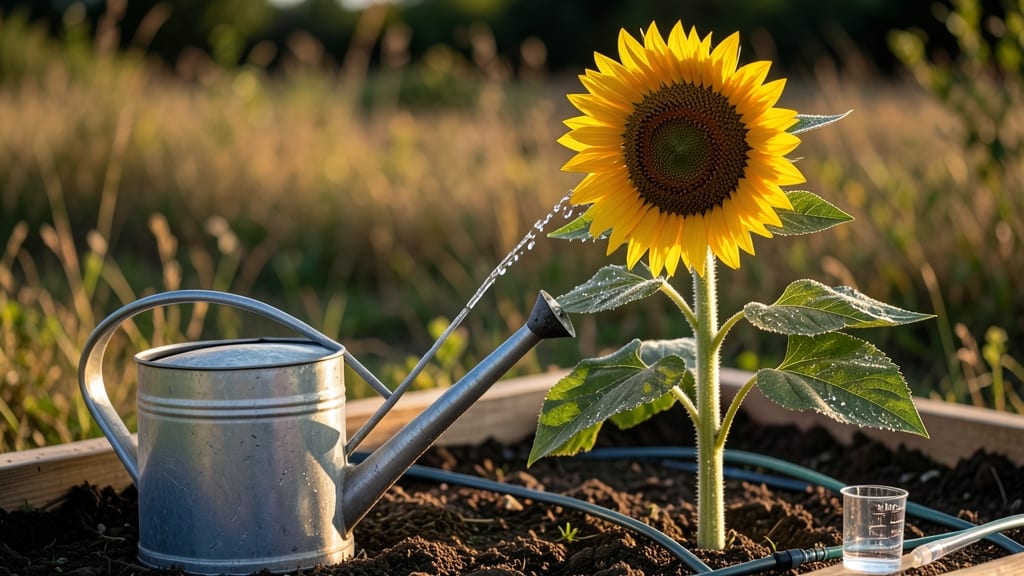How Much to Water Sunflowers: Deep-Soil Secrets for Zero Wilting