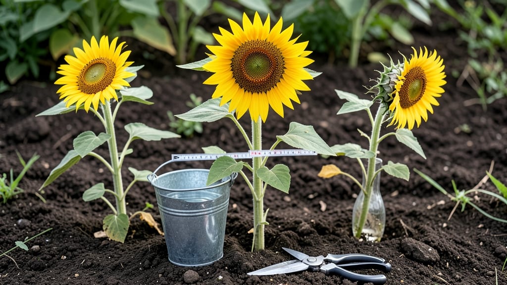 When to Harvest Sunflowers for Cut Flowers: Stem Strength Test Before Blooming Peaks