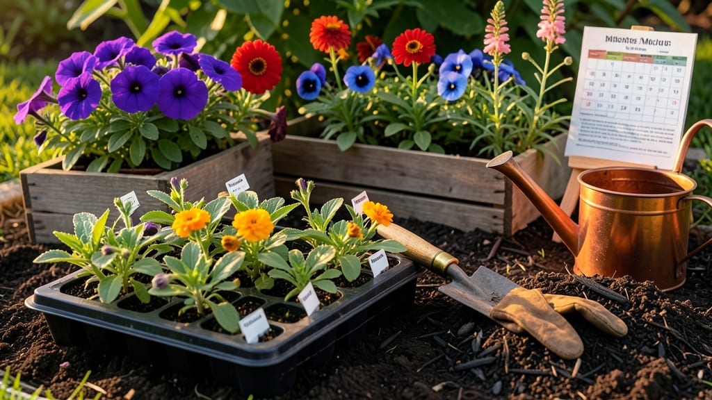 When to Plant Flowers in Michigan: Hardiness Zone 5 & 6 Planting Dates
