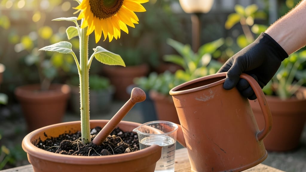 How Often to Water Sunflowers in Pots: Soil Test Method for Perfect Moisture Balance