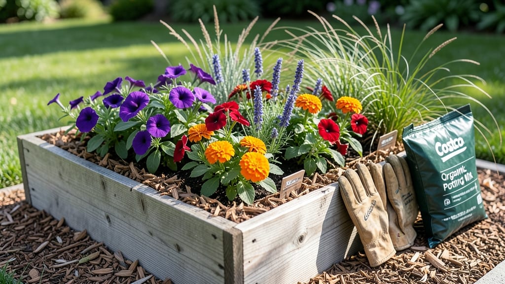 Costco Raised Flower Beds: Layered Designs for Year-Round Color