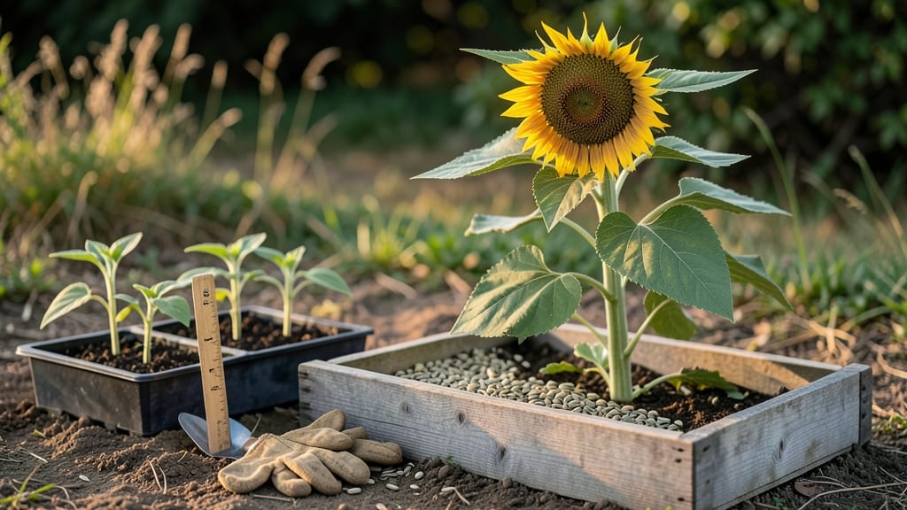 Planting Depth for Sunflower Seeds: Exact Measurements for Stronger Stalks