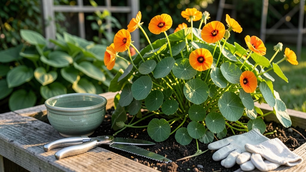 How to Harvest Nasturtium Flowers: Perfect Timing for Edible Blooms and Seed Pods