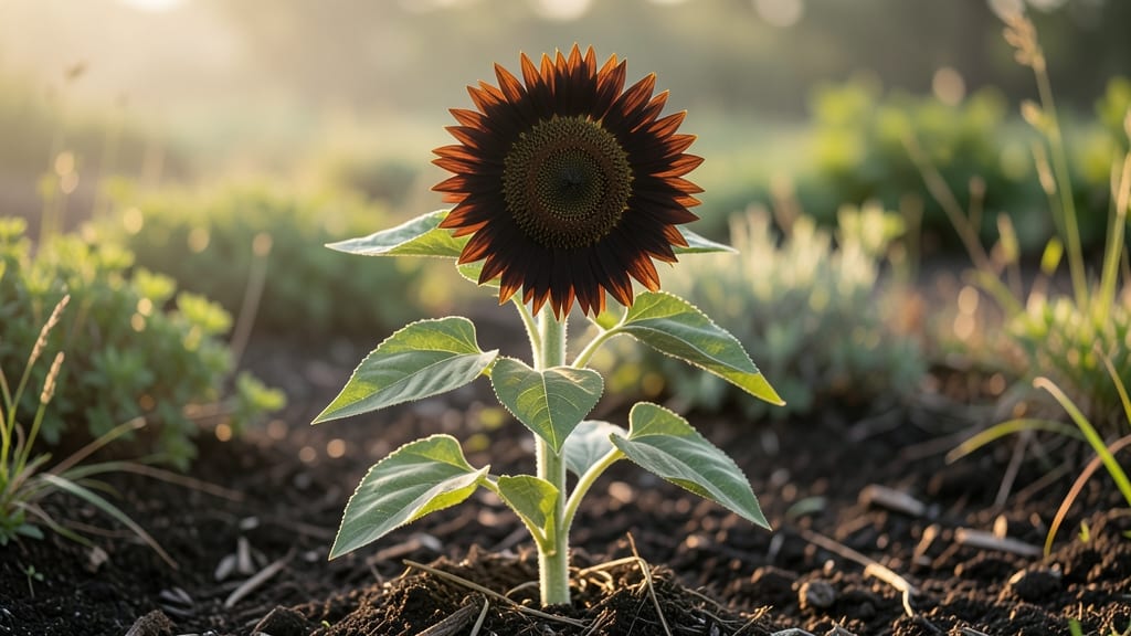 How Tall Do Chocolate Cherry Sunflowers Get: Exact Height Range & Care Tips