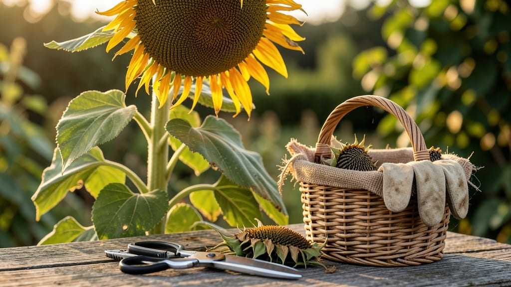 When to Harvest Sunflower Heads for Seeds: Brown Backs & Dry Centers (Tested Method)