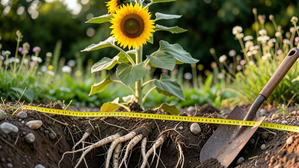 How Deep Do Sunflower Roots Grow: Underground Depth Secrets for Stable Stalks