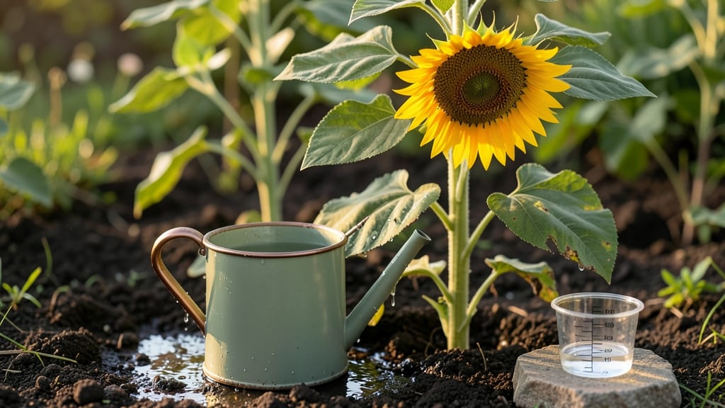 How Often Should You Water Sunflower Plants: Soil Check Method for Healthy Growth