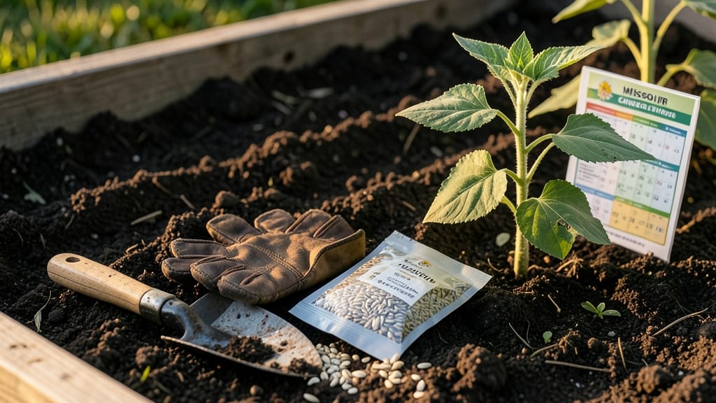 When to Plant Sunflower Seeds in Missouri: USDA Zone 5-6 Heat Map for Zero-Frost Success