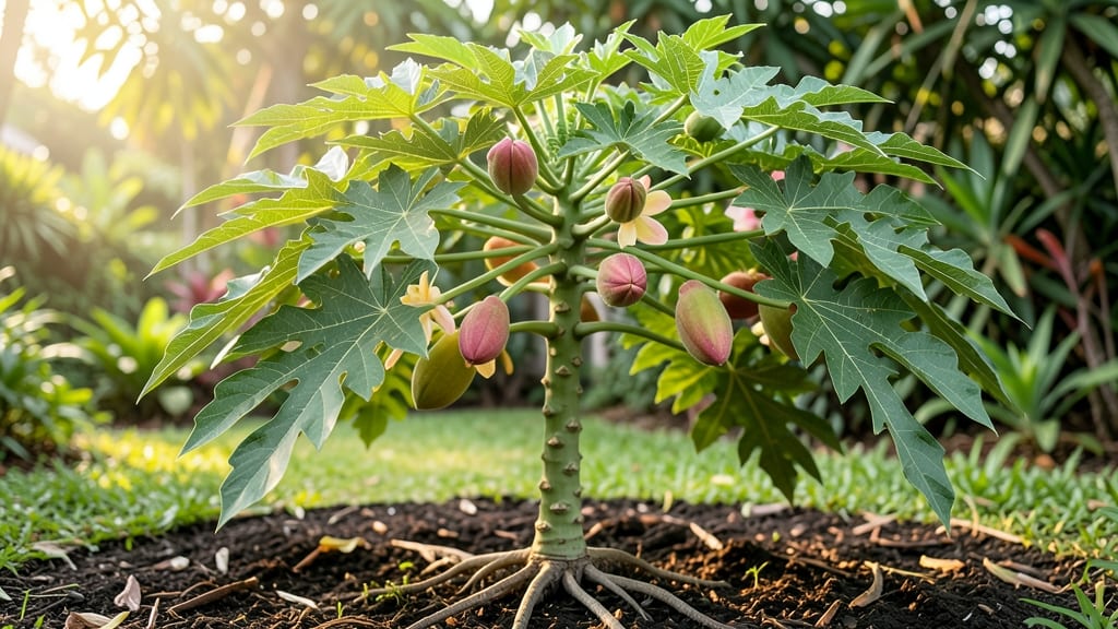 Papaya Flower Buds: How to Identify and Encourage Blooming for Fruit Production